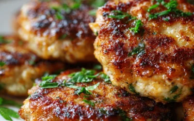 Flavorful Mediterranean Chicken Patties You’ll Love!
