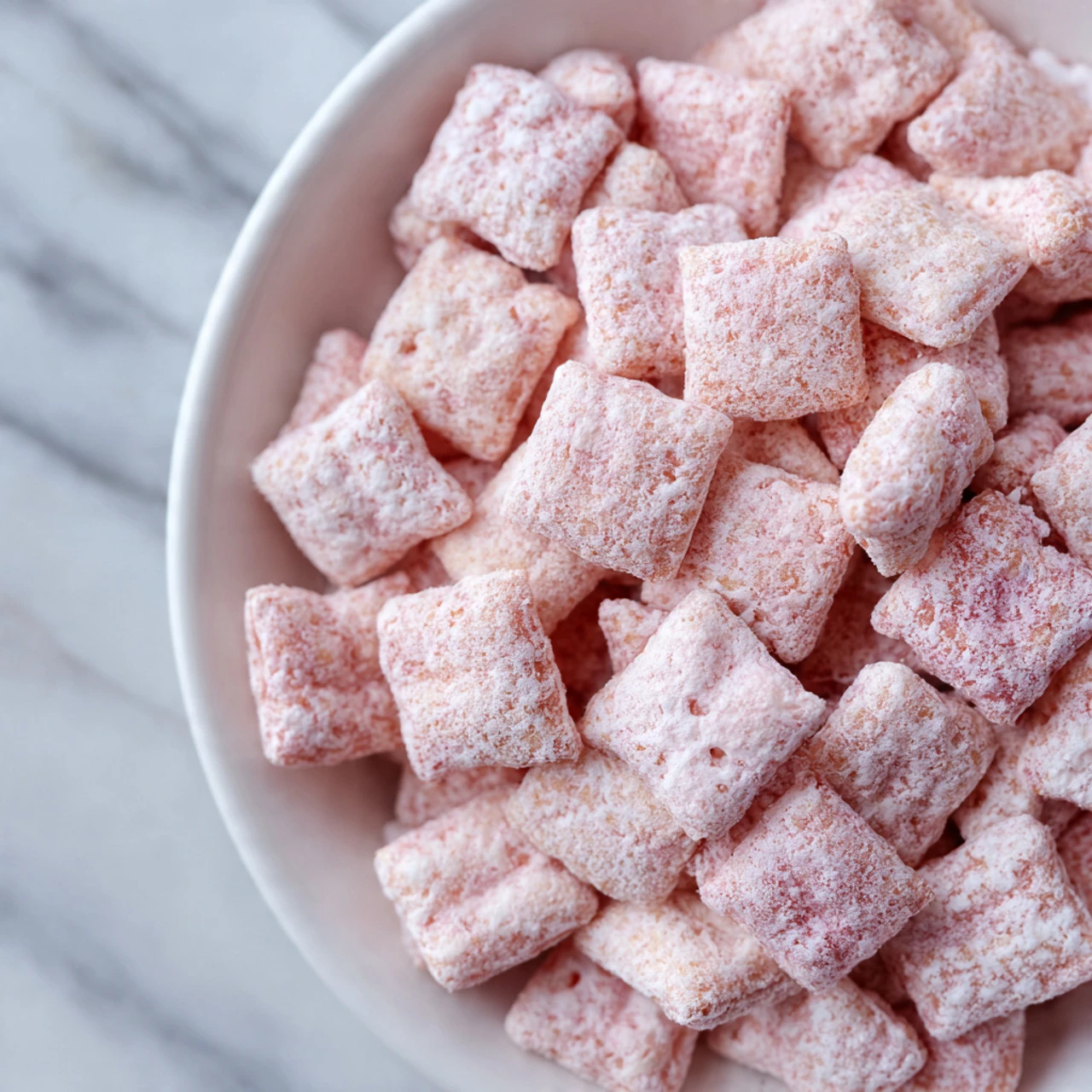 Fluffy Strawberry Shortcake Puppy Chow Fluffy Strawberry Shortcake Puppy Chow