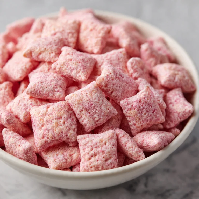 Fluffy Strawberry Shortcake Puppy Chow Fluffy Strawberry Shortcake Puppy Chow