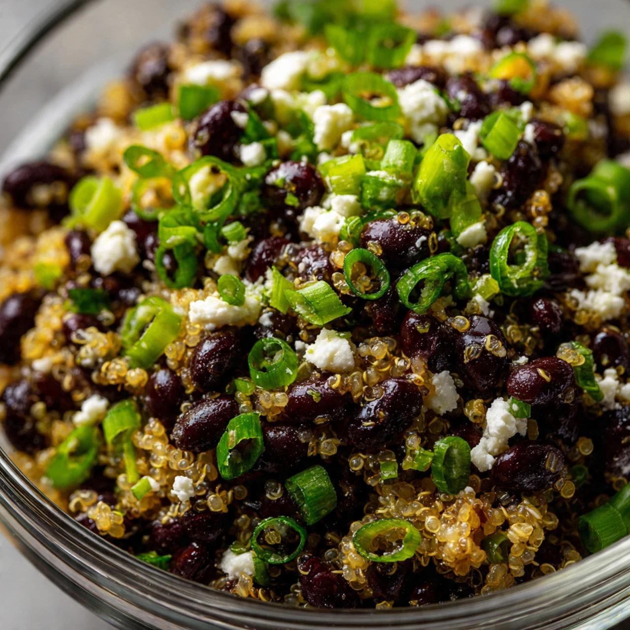 HEALTHY BLACK BEAN QUINOA SALAD