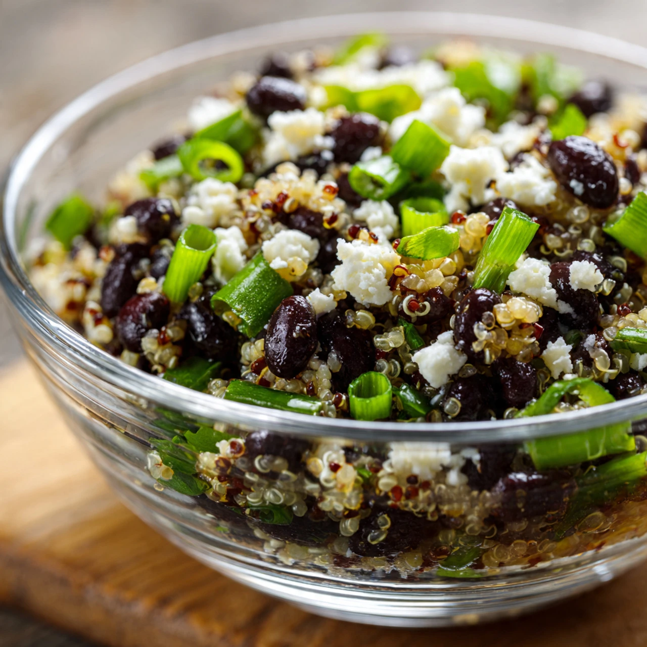 HEALTHY BLACK BEAN QUINOA SALAD Healthy Black Bean Quinoa Salad