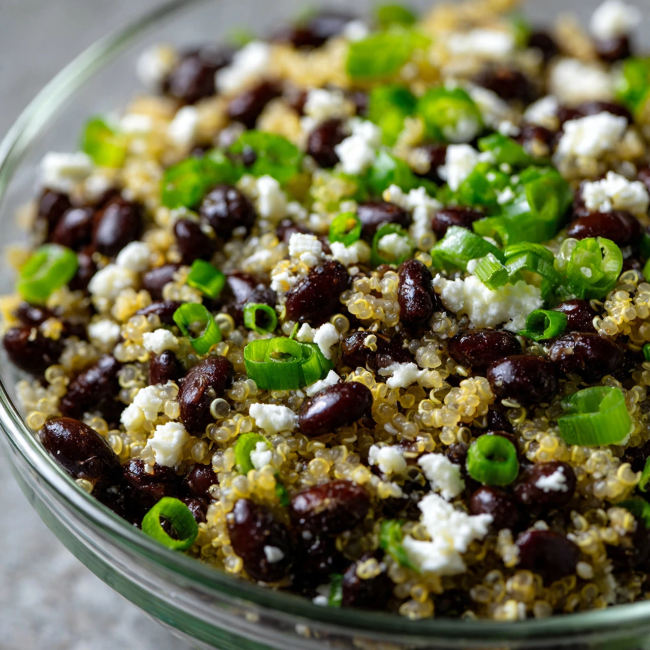 HEALTHY BLACK BEAN QUINOA SALAD Healthy Black Bean Quinoa Salad