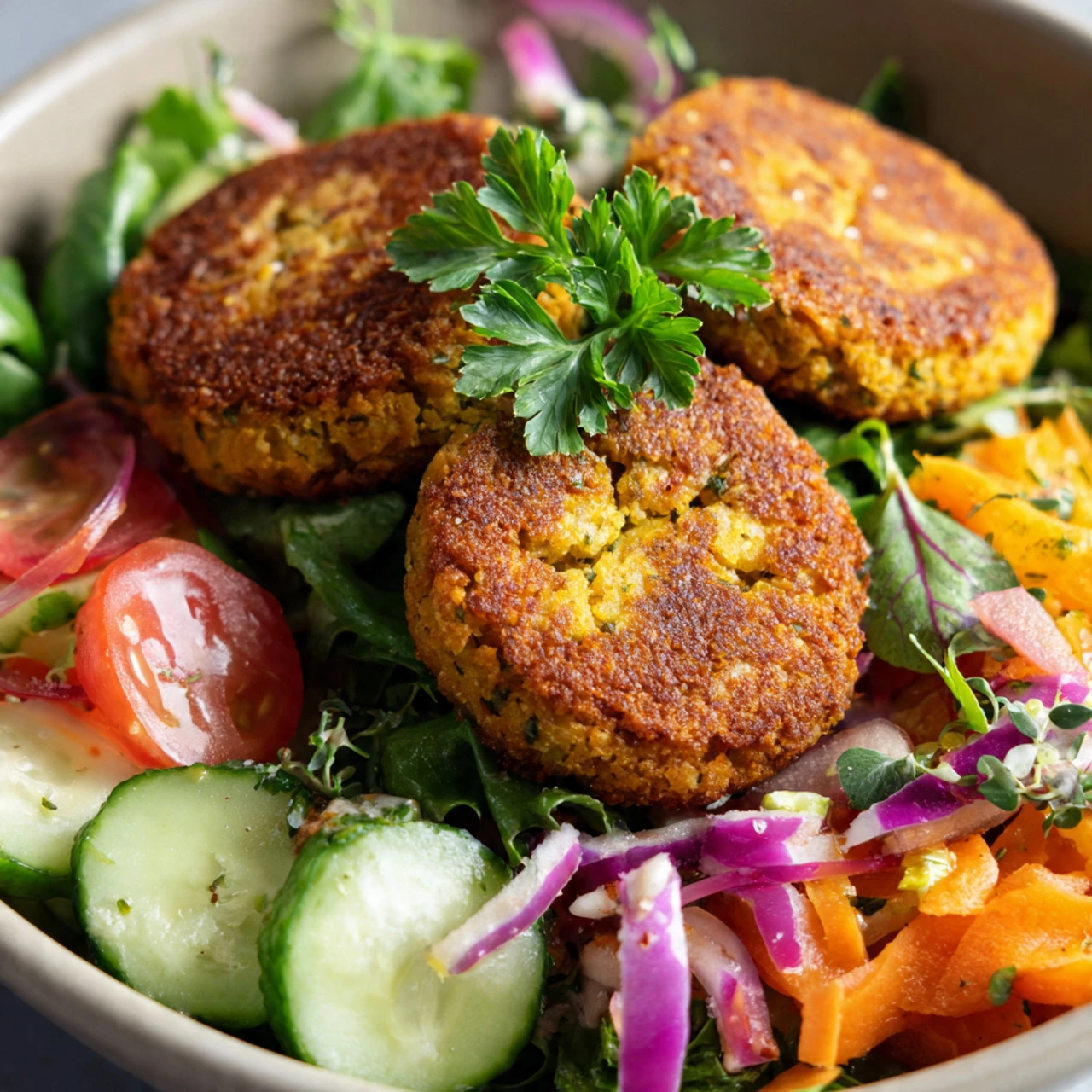 Simple Healthy Falafel