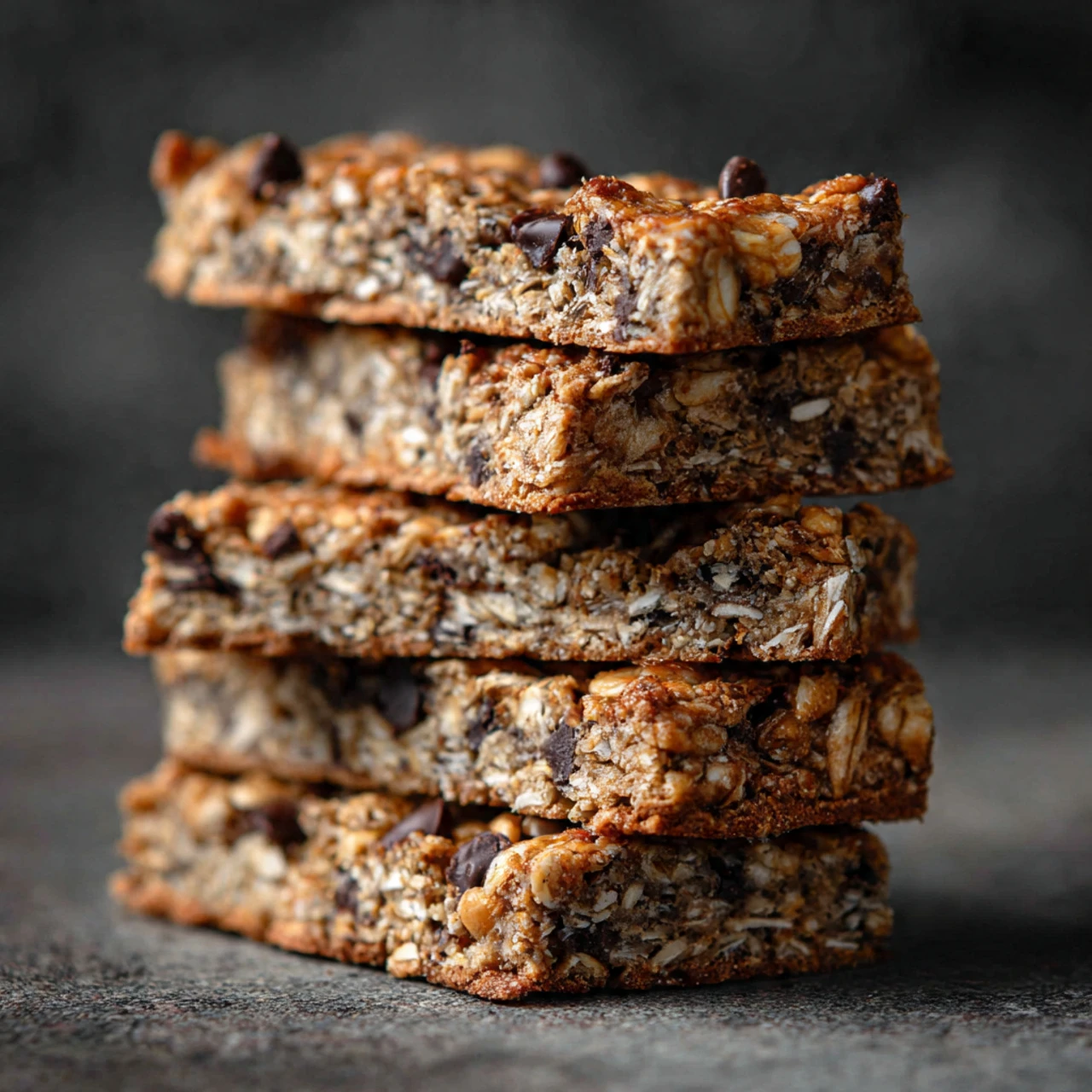 Healthy Granola Cookie Dough Bars Healthy Granola Cookie Dough Bars