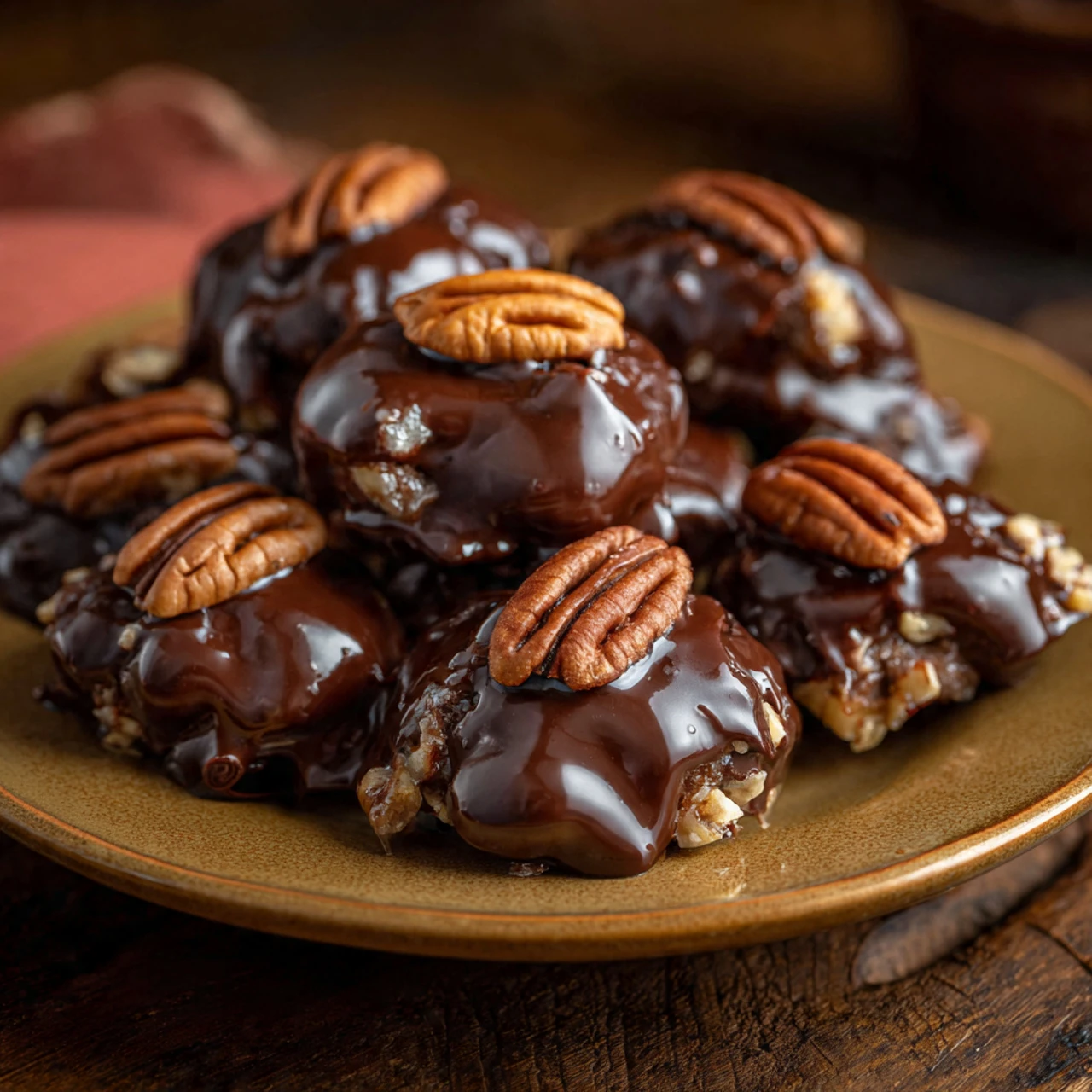 Healthy No Bake Pecan Pie Bites