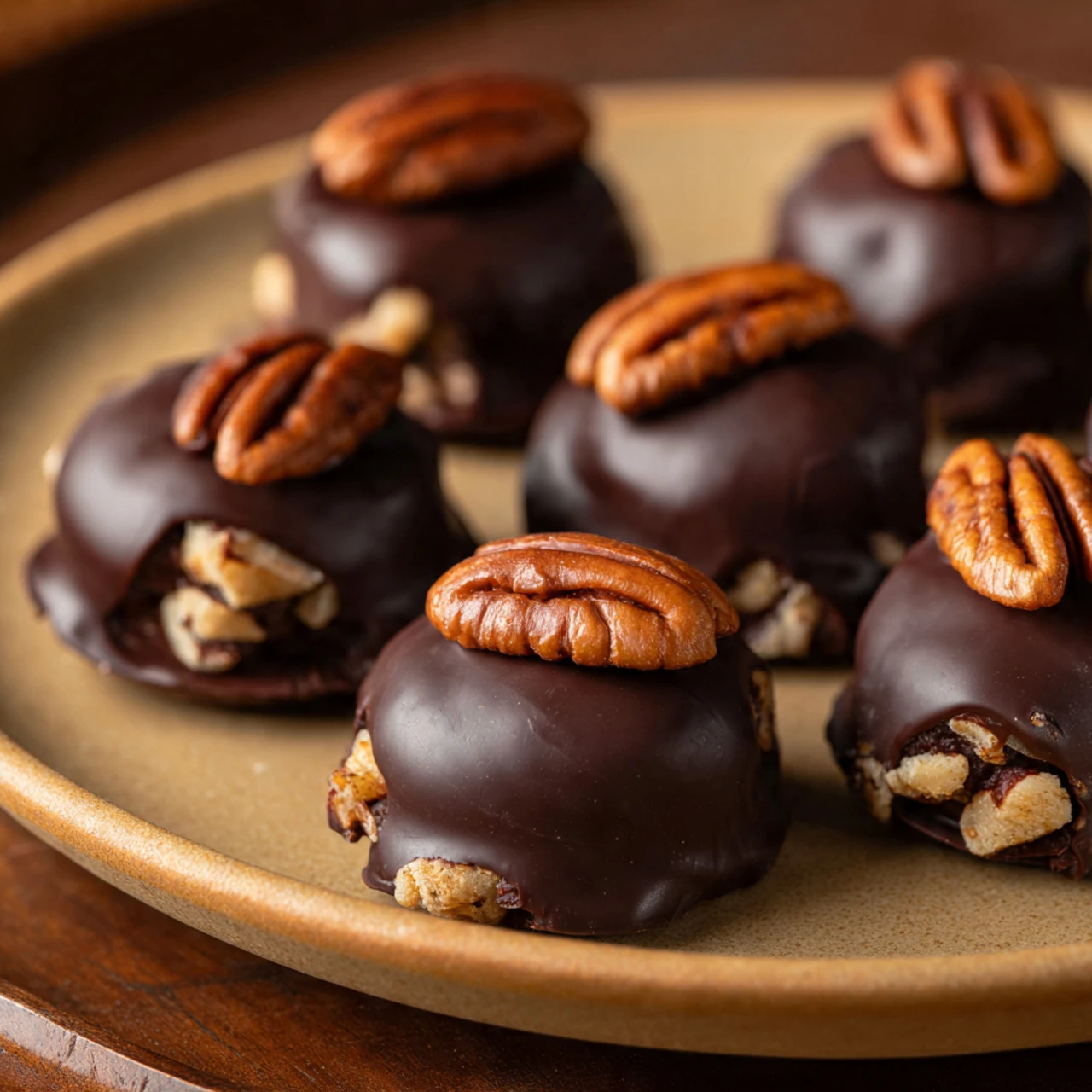 Healthy No Bake Pecan Pie Bites Healthy Bake Pecan Pie Bites