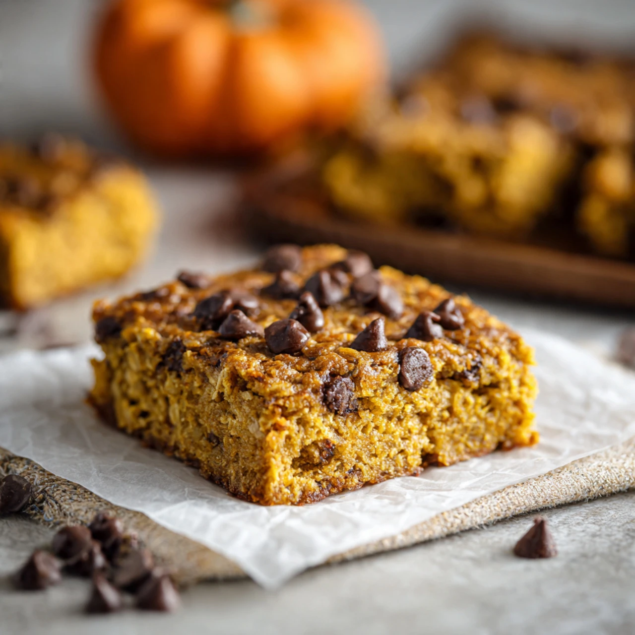 Healthy Pumpkin Oatmeal Bars (Fluffy & Moist) Healthy Pumpkin Oatmeal Bars Fluffy Moist