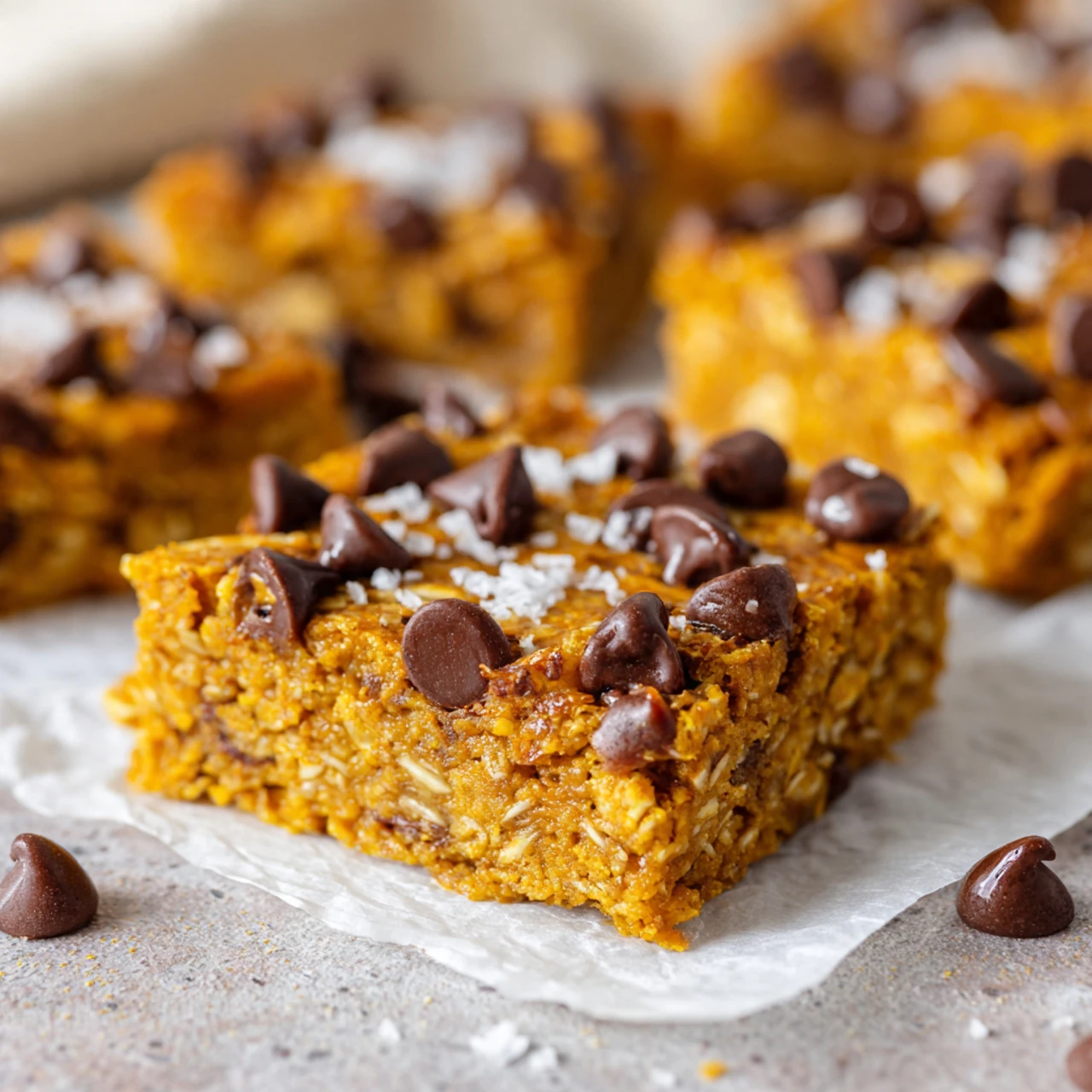 Healthy Pumpkin Oatmeal Bars (Fluffy & Moist) Healthy Pumpkin Oatmeal Bars Fluffy Moist