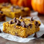 Healthy Pumpkin Oatmeal Bars (Fluffy & Moist) Healthy Pumpkin Oatmeal Bars Fluffy Moist
