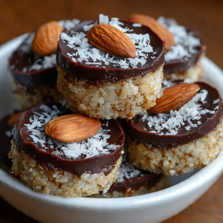 Homemade Healthy Almond Joys Homemade Healthy Almond Joys