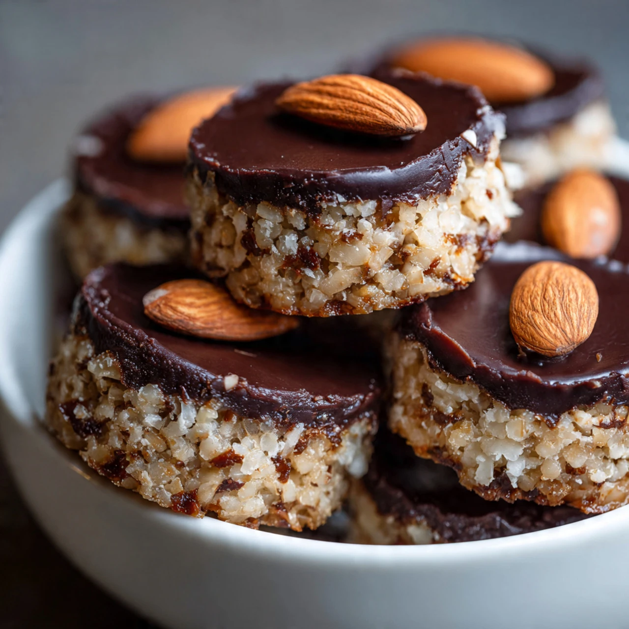 Homemade Healthy Almond Joys Homemade Healthy Almond Joys