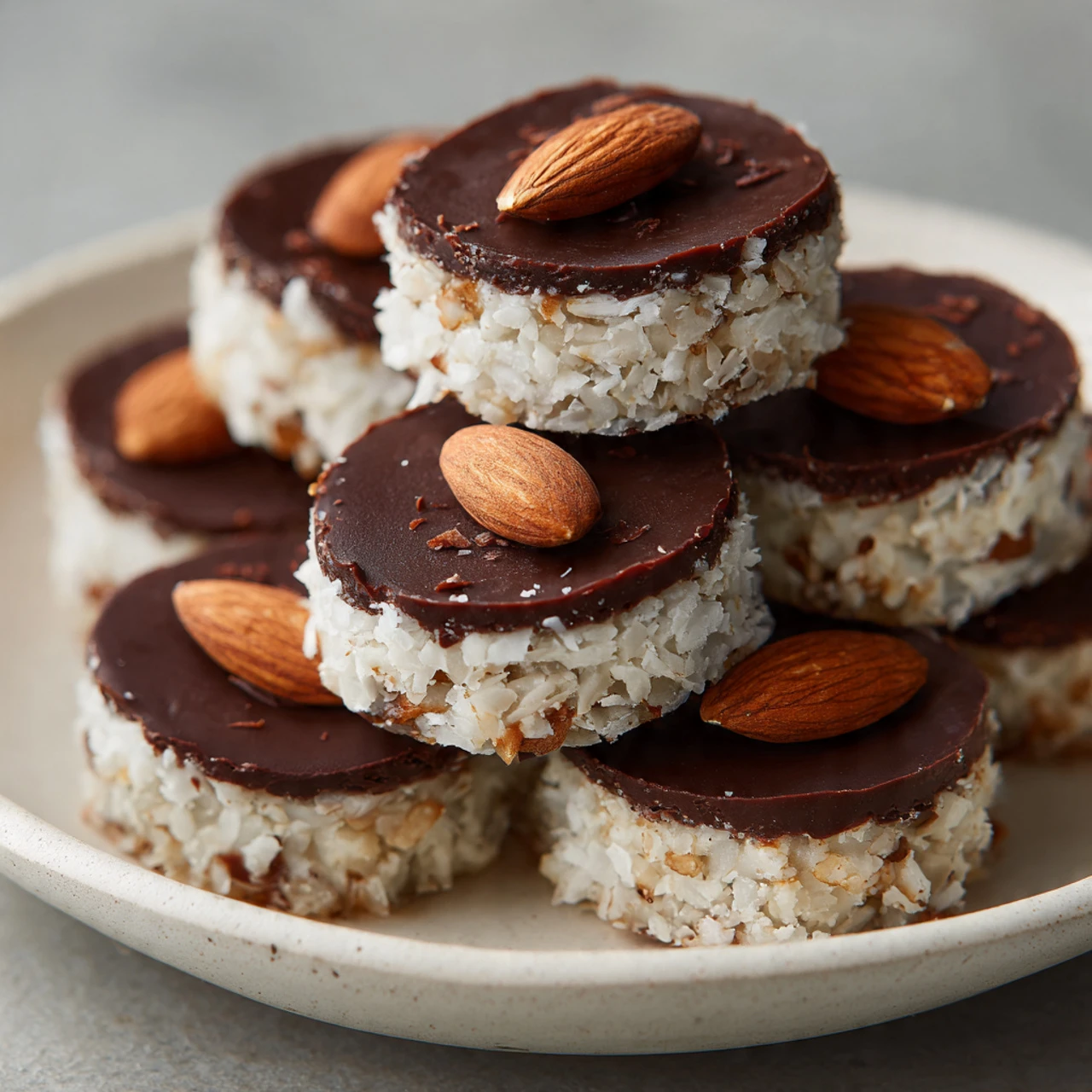 Homemade Healthy Almond Joys Homemade Healthy Almond Joys