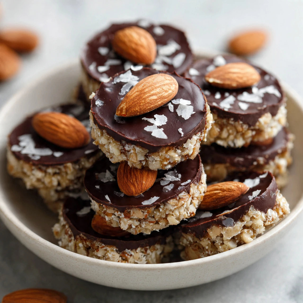 Homemade Healthy Almond Joys Homemade Healthy Almond Joys