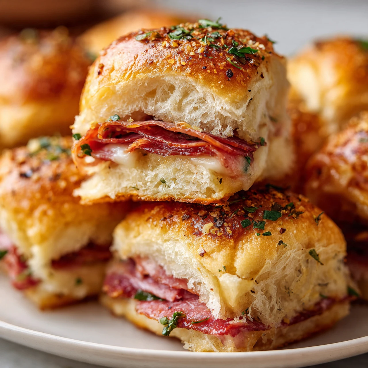 Hot Italian Sub Sliders - The Jam Jar Kitchen Hot Italian Sub Sliders Jam Jar Kitchen