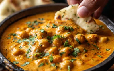 Indian Butter Chickpeas Recipe