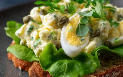 Lemon Caper Egg Salad