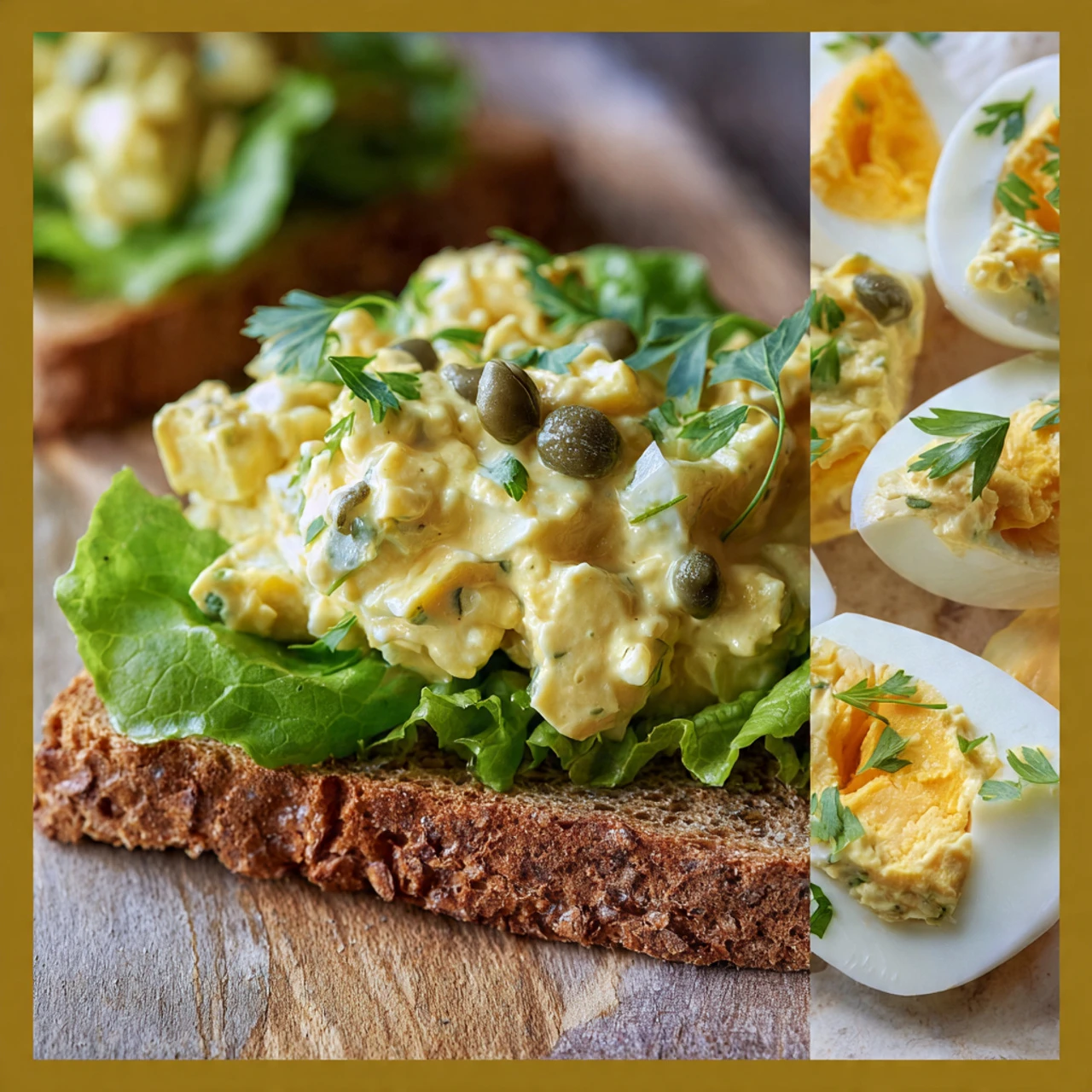 Lemon Caper Egg Salad Lemon Caper Egg Salad