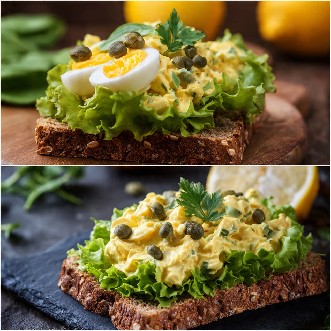 Lemon Caper Egg Salad Lemon Caper Egg Salad