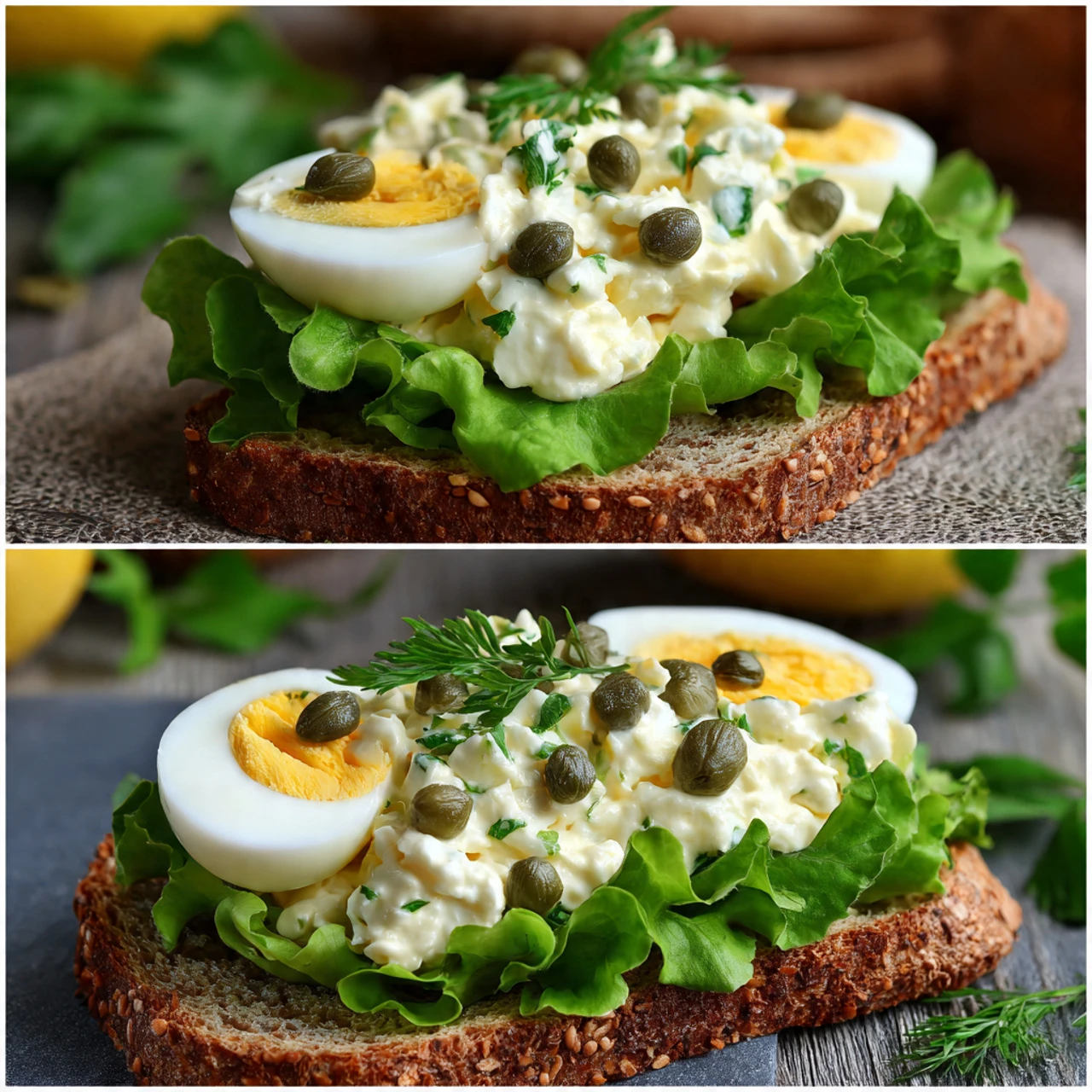 Lemon Caper Egg Salad Lemon Caper Egg Salad