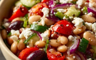 Mediterranean White Bean Salad