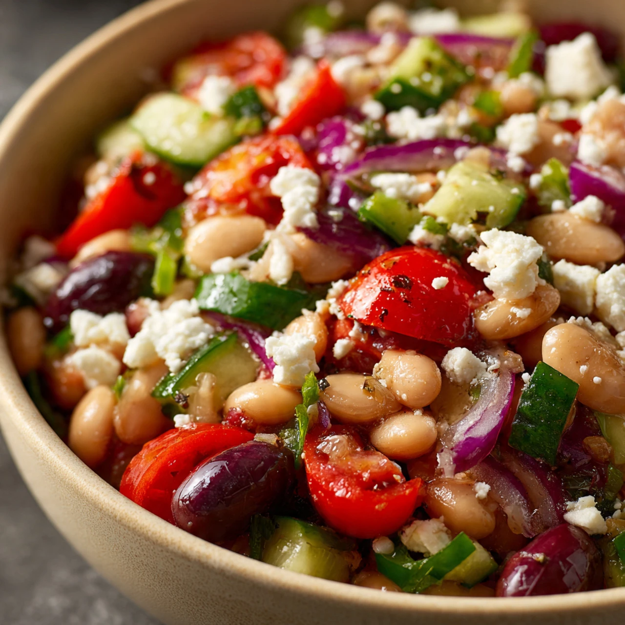 Mediterranean White Bean Salad