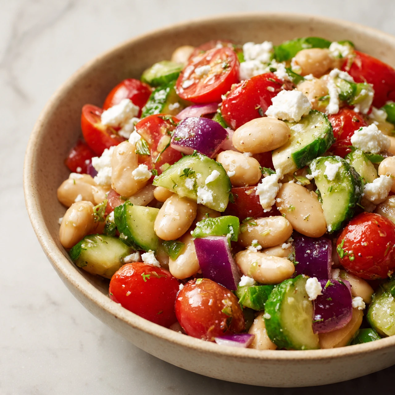 Mediterranean White Bean Salad Mediterranean White Bean Salad
