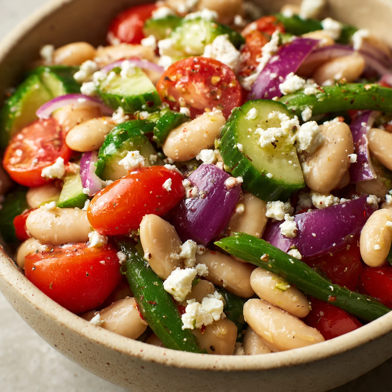 Mediterranean White Bean Salad Mediterranean White Bean Salad