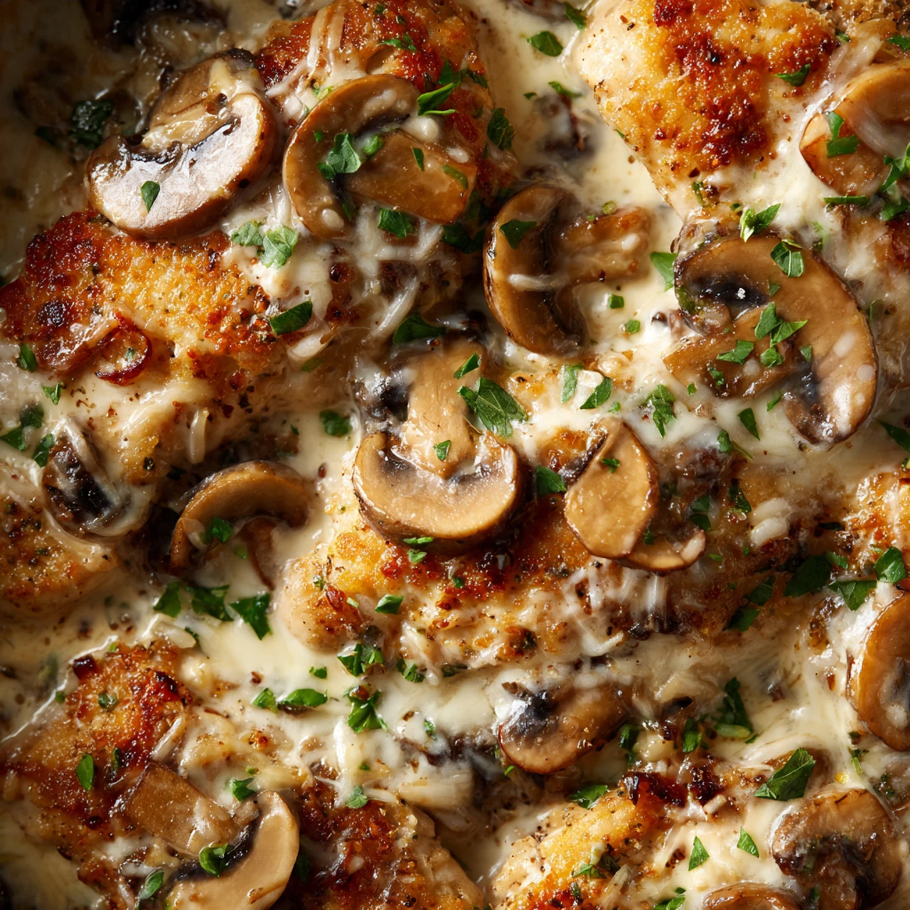 Mushroom Asiago Chicken Mushroom Asiago Chicken