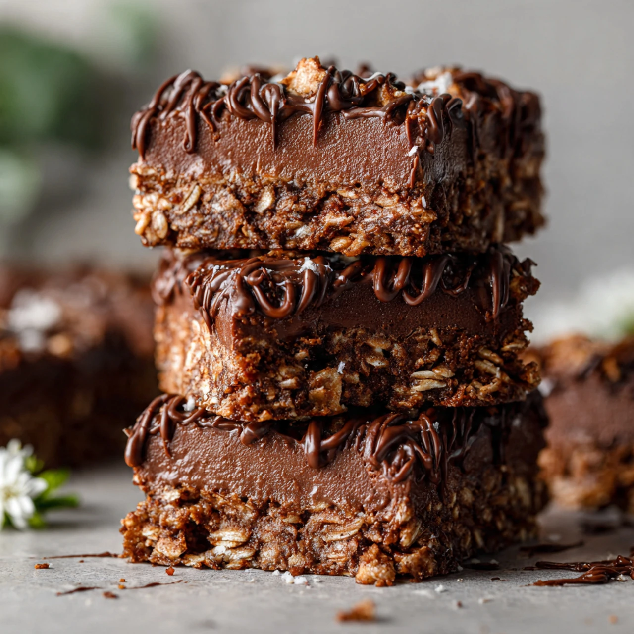 No Bake Chocolate Oatmeal Bars Bake Chocolate Oatmeal Bars