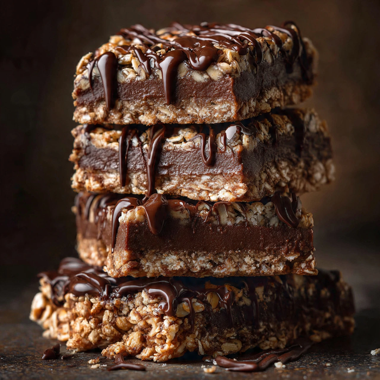 No Bake Chocolate Oatmeal Bars Bake Chocolate Oatmeal Bars