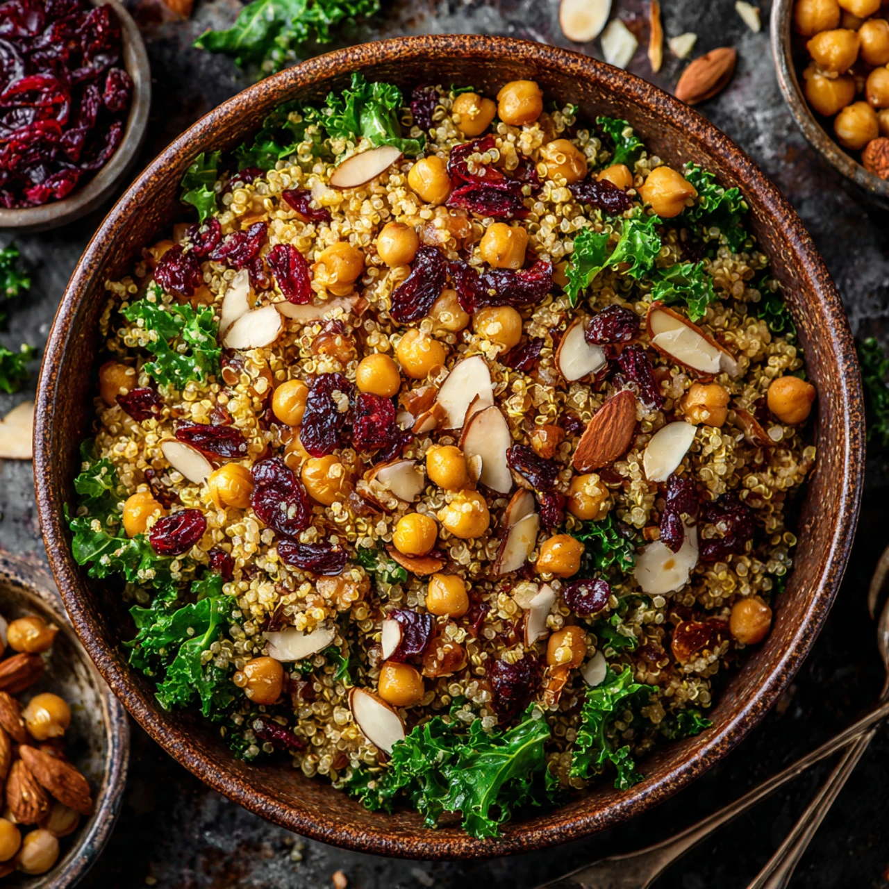 One Pot Moroccan-Inspired Chickpea Quinoa Salad One Pot Moroccaninspired Chickpea Quinoa Salad