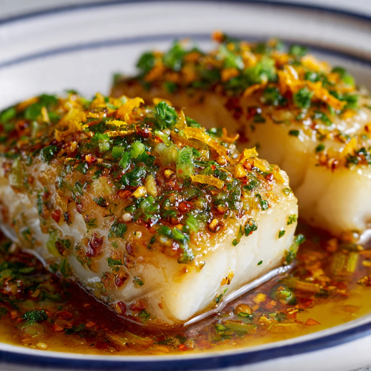 Orange Dijon Grilled Halibut Orange Dijon Grilled Halibut