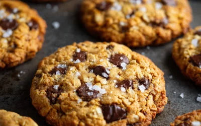 Peanut Butter Oatmeal Chocolate Chip Cookies