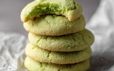 Pistachio Pudding Cookies