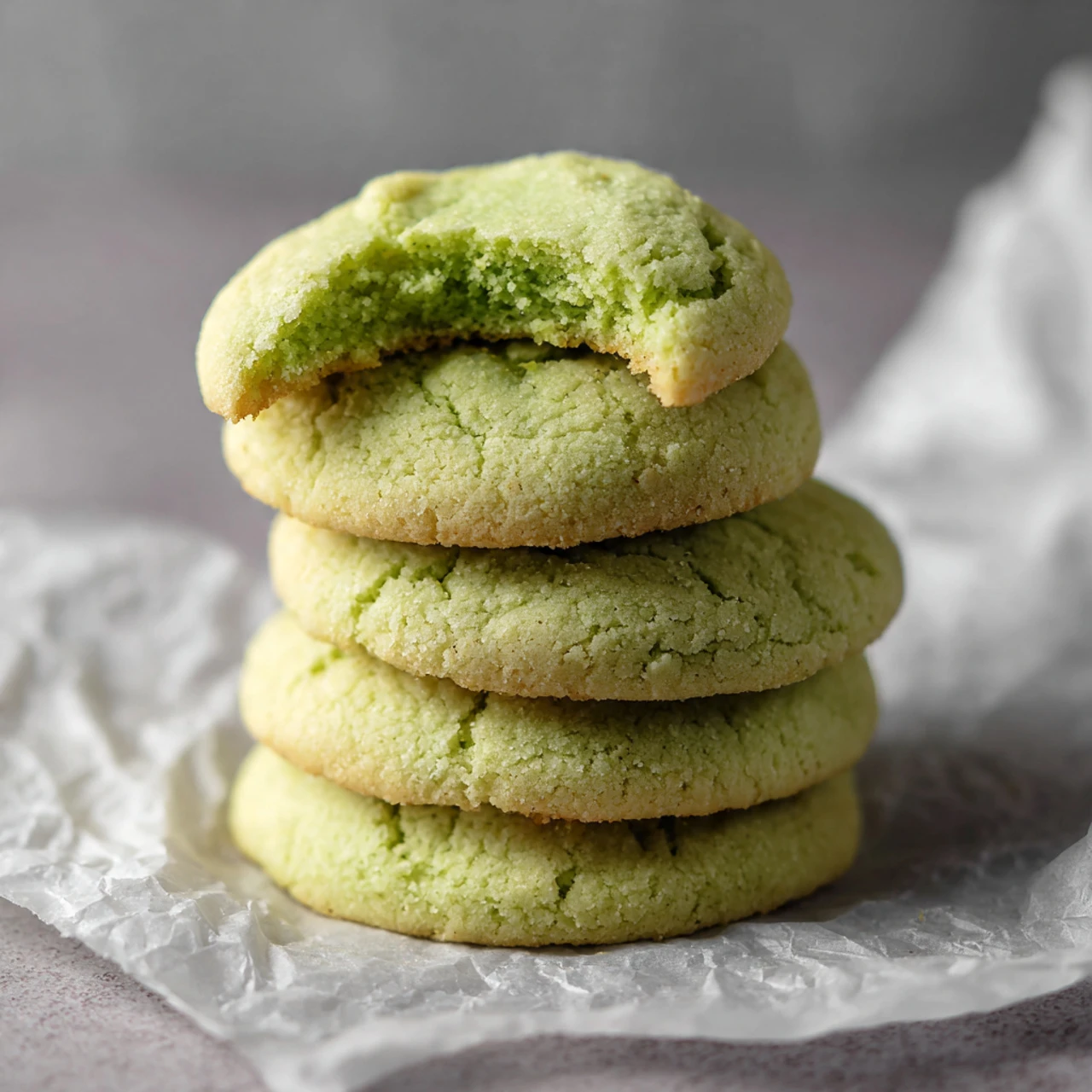 Pistachio Pudding Cookies