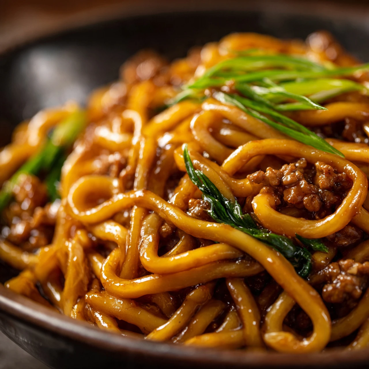 Potsticker Noodle Bowl With Pork & Cabbage Slaw Potsticker Noodle Bowl Pork Cabbage Slaw