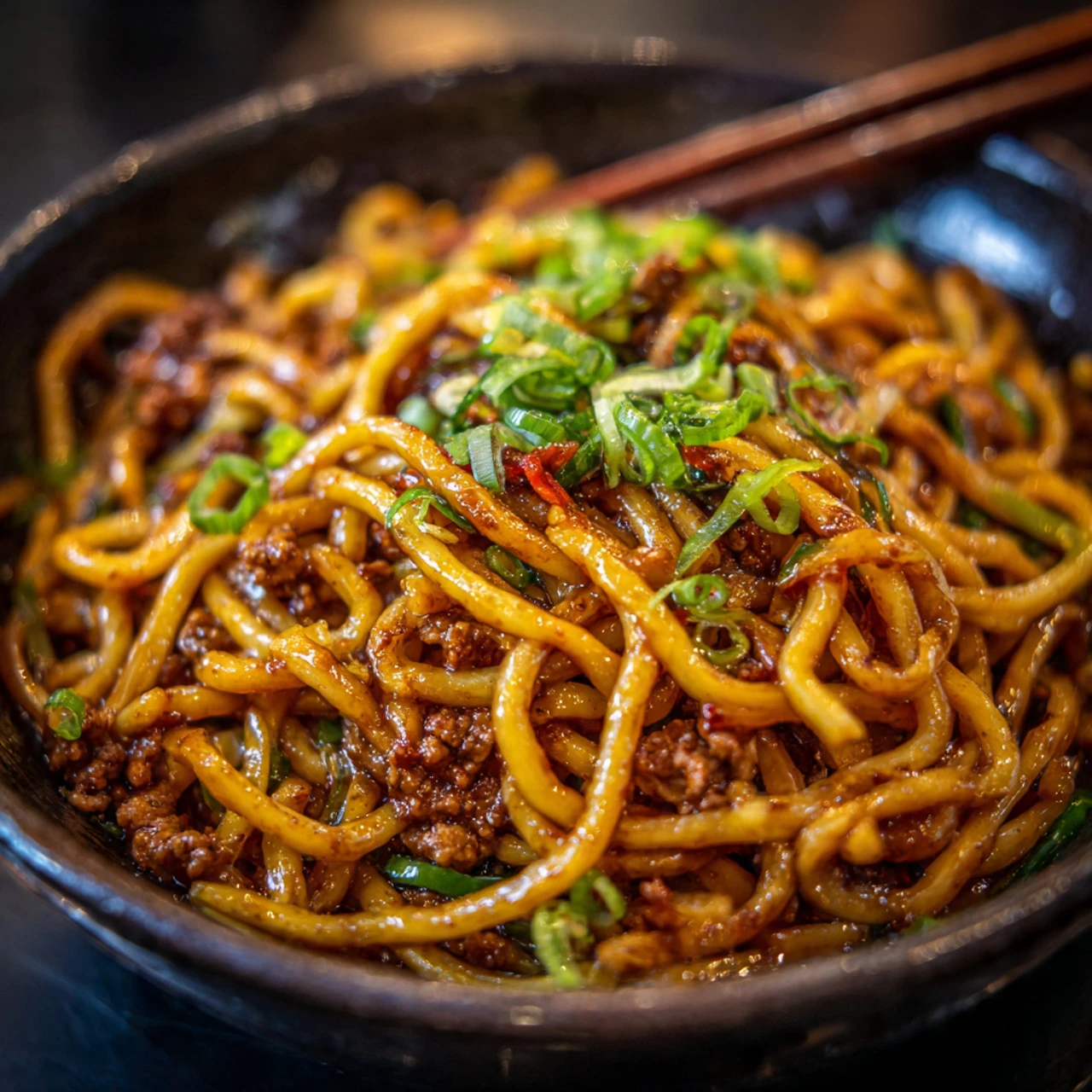 Potsticker Noodle Bowl With Pork & Cabbage Slaw Potsticker Noodle Bowl Pork Cabbage Slaw
