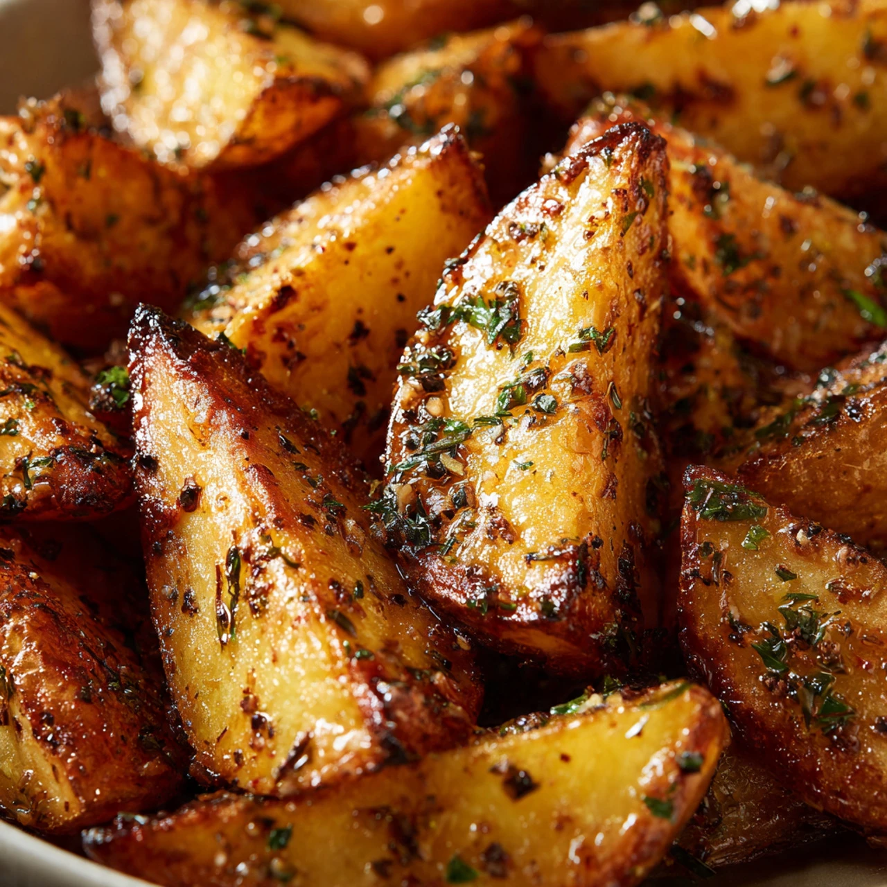 Slow Roasted Greek Lemon Potatoes Slow Roasted Greek Lemon Potatoes