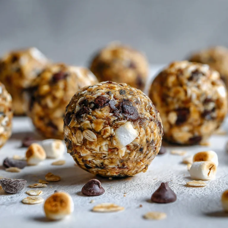 S'mores Energy Bites Smores Energy Bites