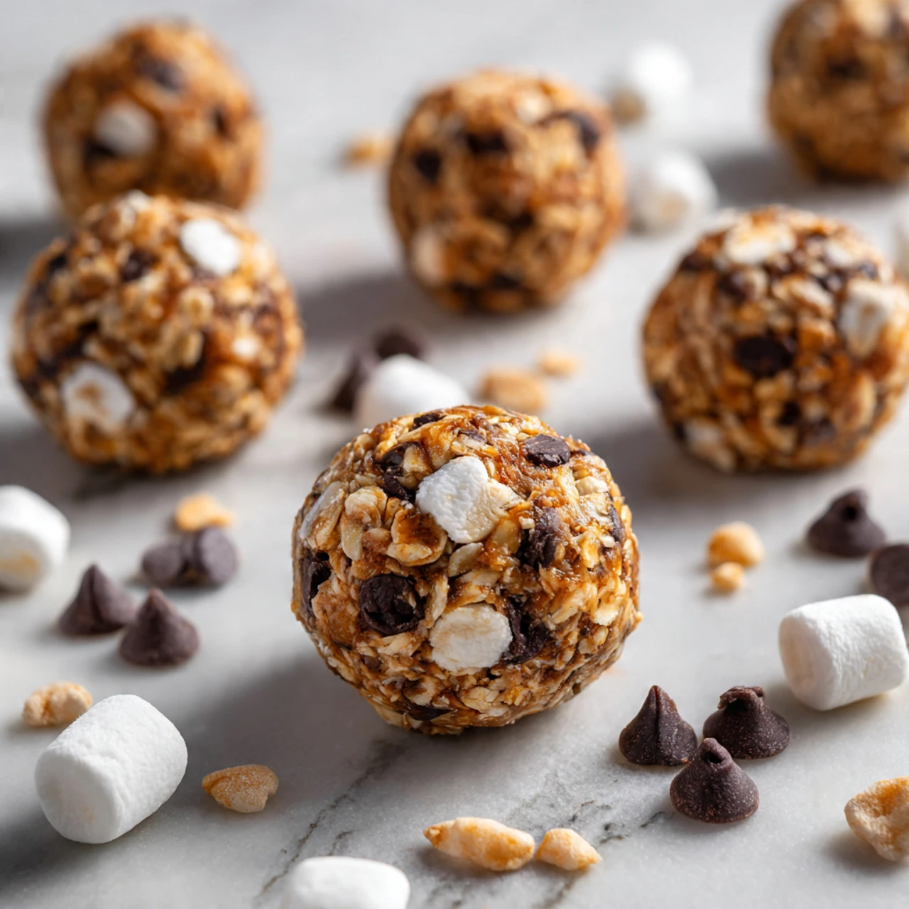 S'mores Energy Bites Smores Energy Bites