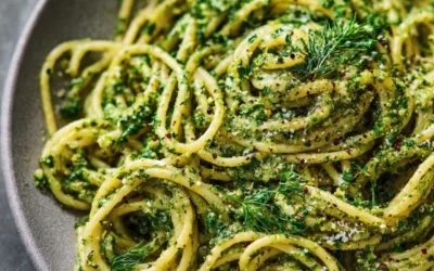 Spanakopita Pasta (Spinach and Feta Pasta)