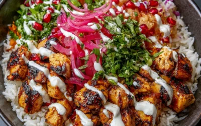 Street Corn Chicken Rice Bowl Recipe