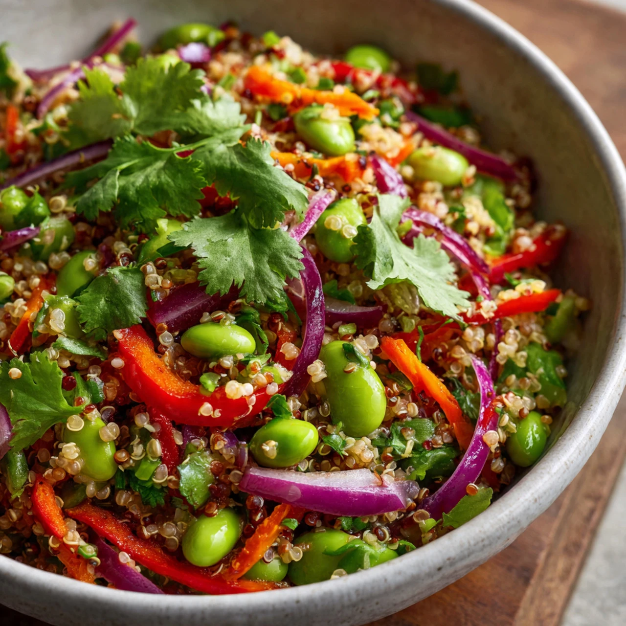 Vegan Thai Quinoa Salad Vegan Thai Quinoa Salad