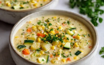 Zucchini Corn Chowder