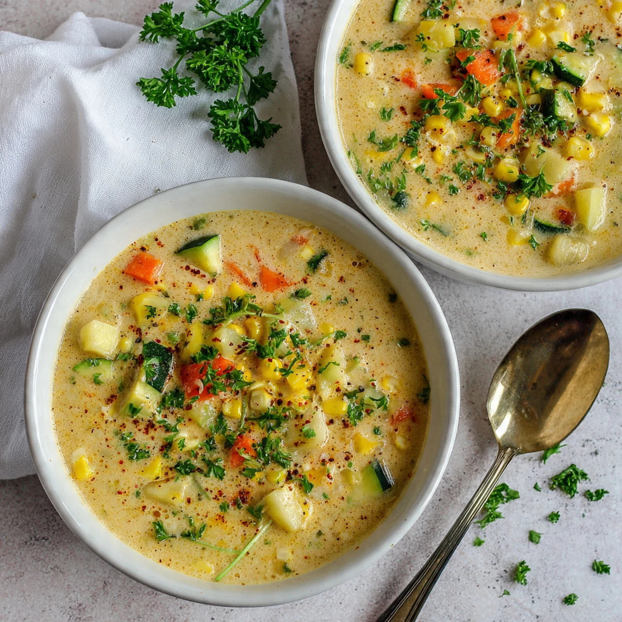 Zucchini Corn Chowder Zucchini Corn Chowder