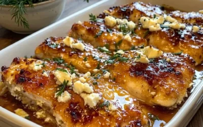 Artisan Hot Honey Infused Feta Chicken – Delicious and Unique Flavor