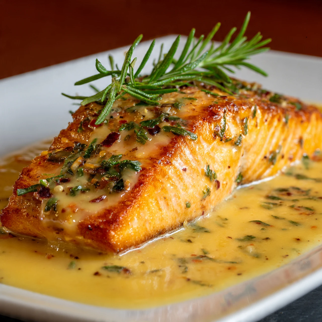 Baked Salmon With Lemon Butter Cream Sauce Baked Salmon Lemon Butter Cream Sauce