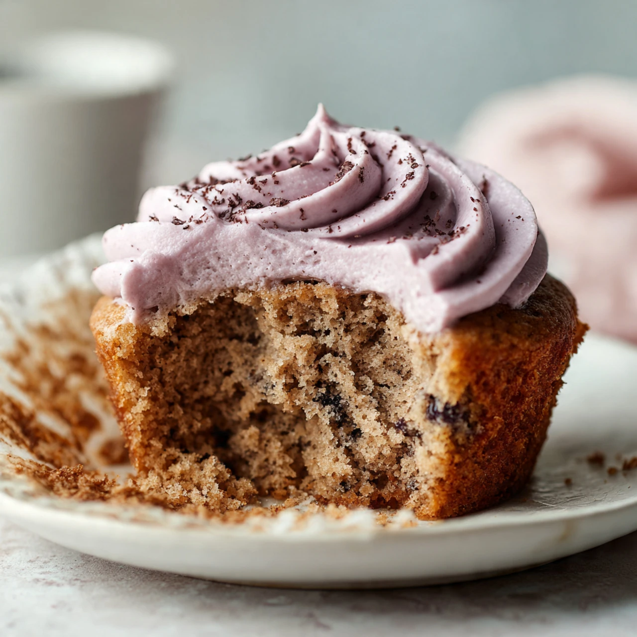 Blackberry Earl Grey Cupcakes Blackberry Earl Grey Cupcakes