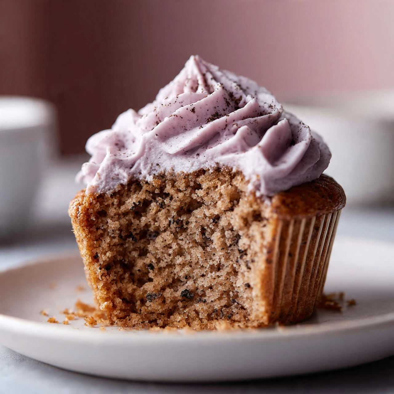 Blackberry Earl Grey Cupcakes Blackberry Earl Grey Cupcakes
