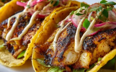 Blackened Fish Tacos
